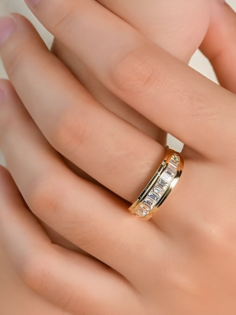 Radiant Baguette Band Ring
