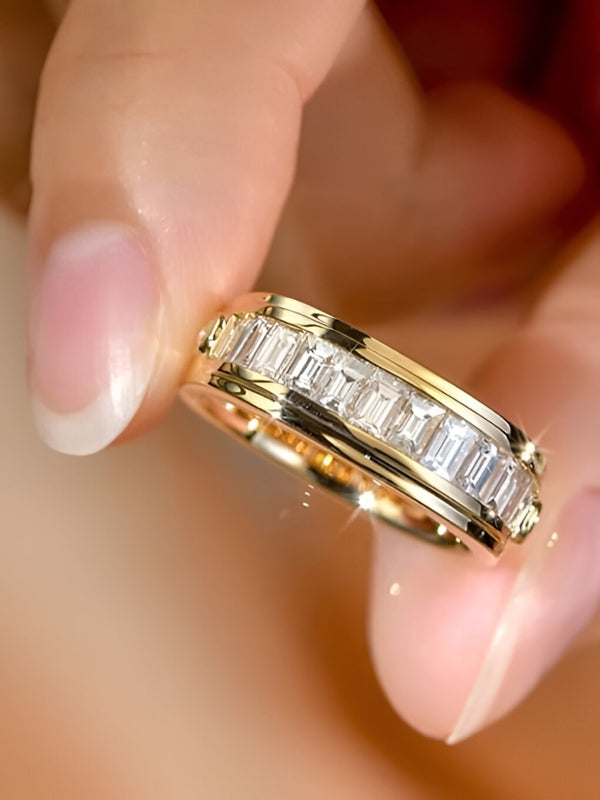 Radiant Baguette Band Ring