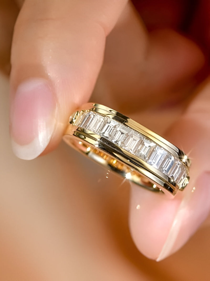 Radiant Baguette Band Ring