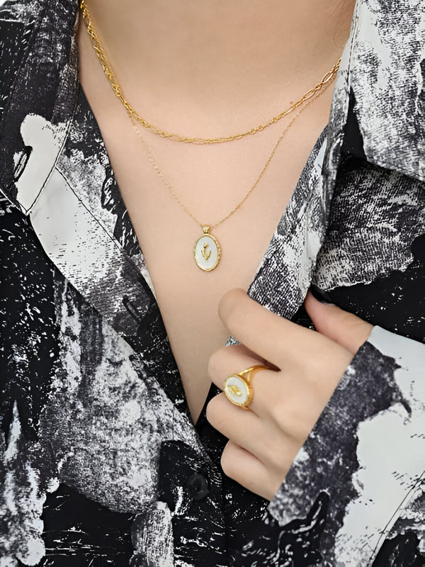 Shell Flower Dainty Necklace