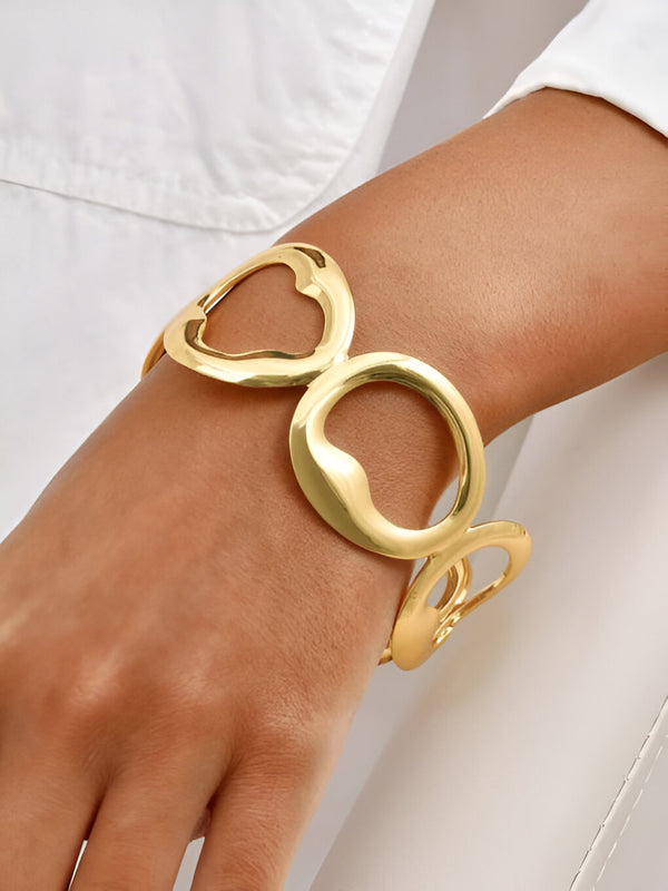 Open-Form Statement Cuff Bangle