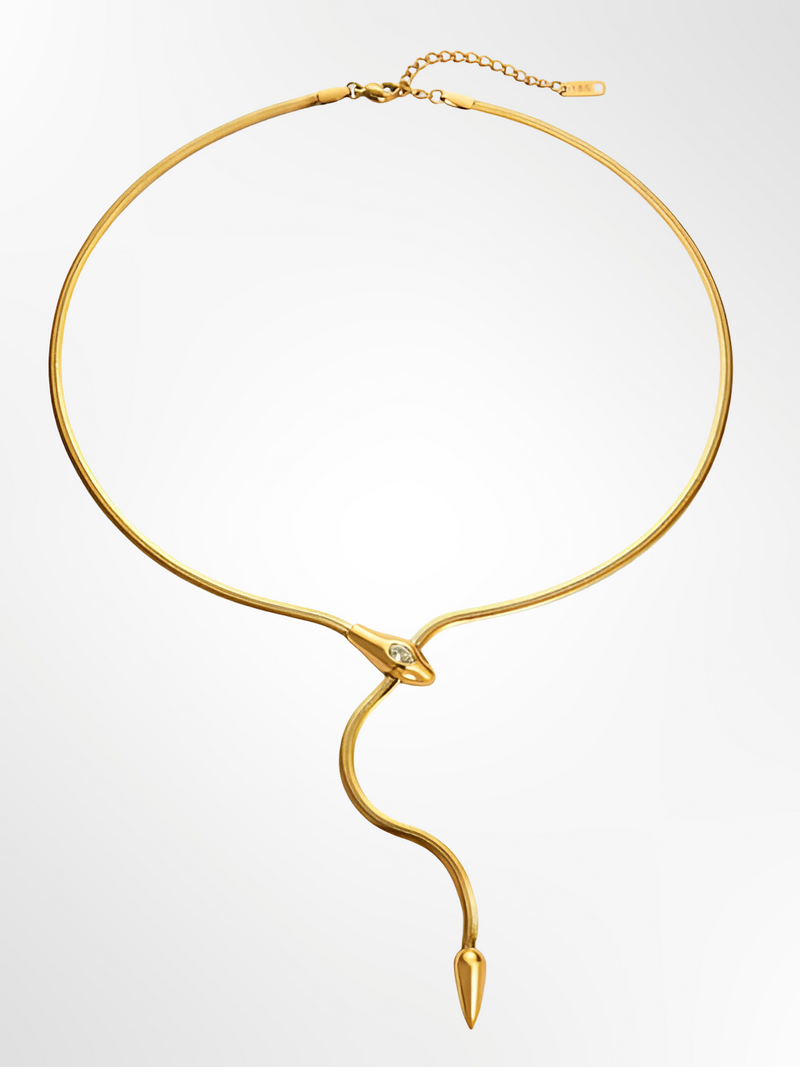 SERPENT LARIAT — FLUID, FEARLESS ELEGANCE