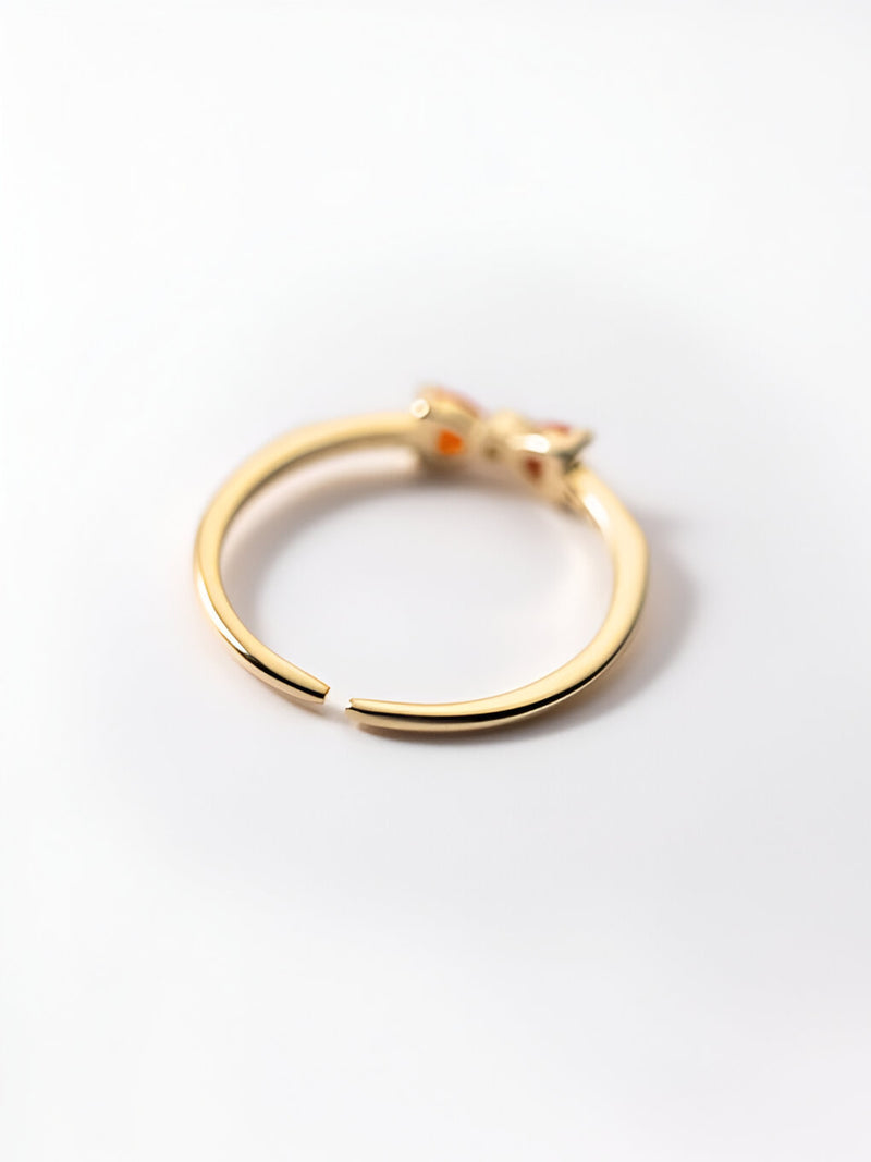 Ember Bowknot Sterling Ring