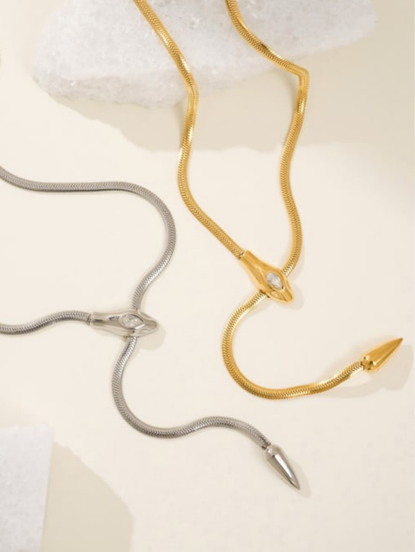 SERPENT LARIAT — FLUID, FEARLESS ELEGANCE