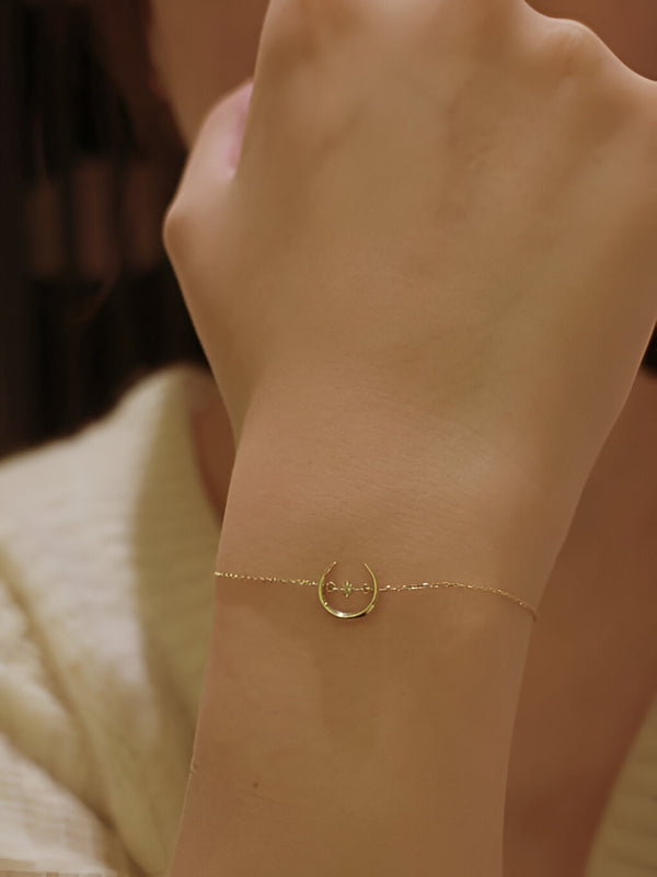 Celestial Star Dainty Bracelet
