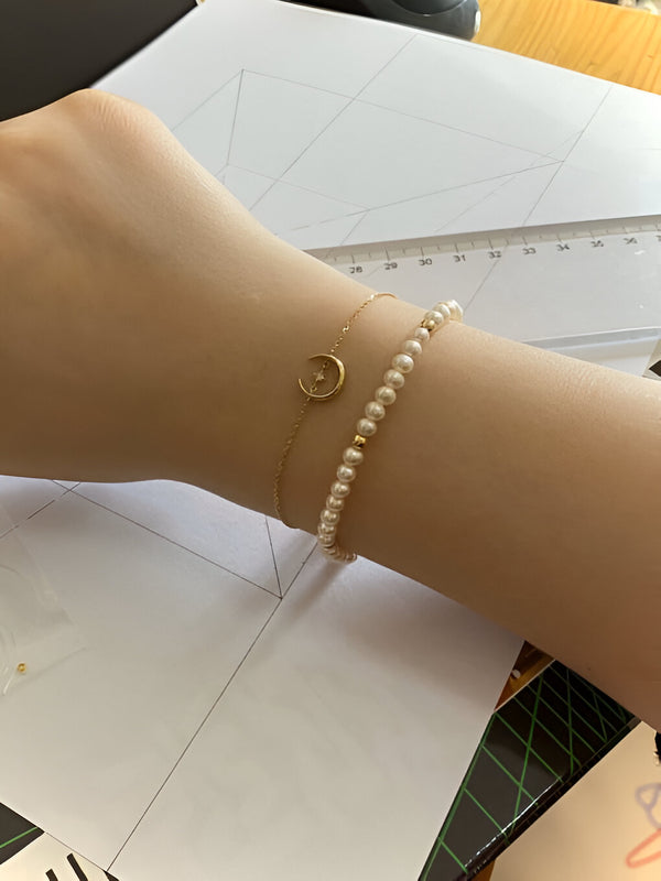 Celestial Star Dainty Bracelet